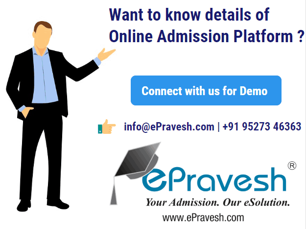 demo of ePravesh online admission solution