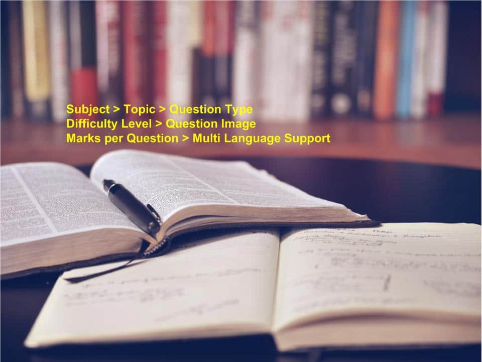 Online Examination Question Bank Management