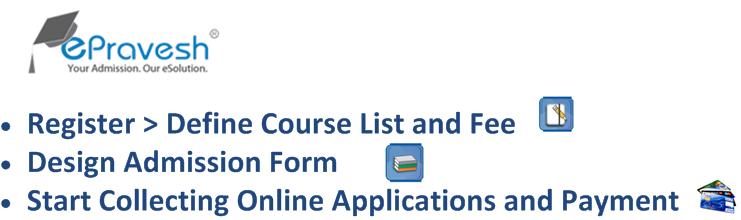 Online Admission Form Design Process