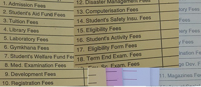 Student Fee Collection Process