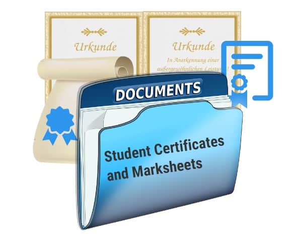 Student Documents Required during Admission Process
