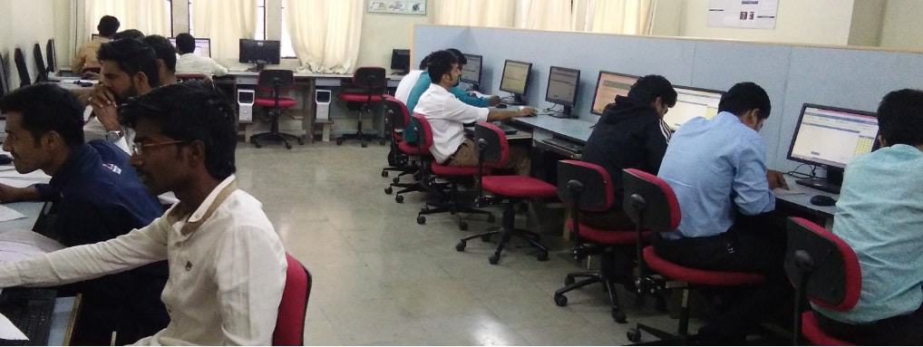 Online Aptitude Test at Sinhagad Campus