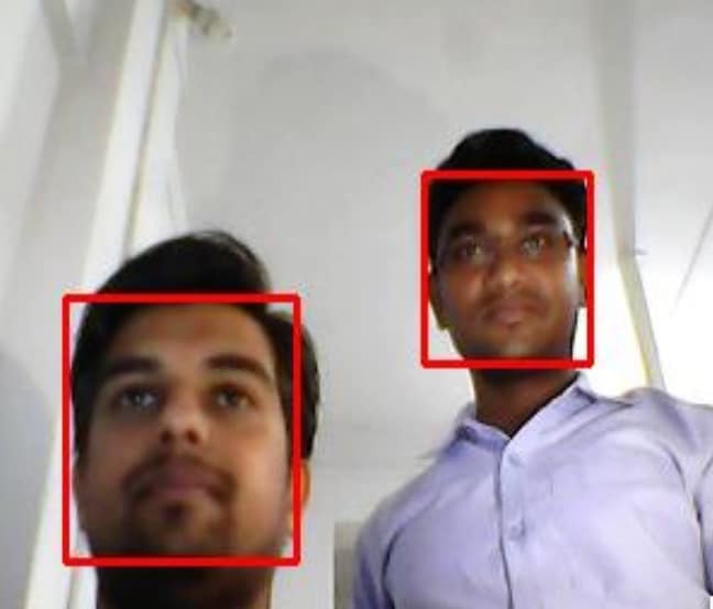 Face Detection during Online Examination Process Remote Proctoring