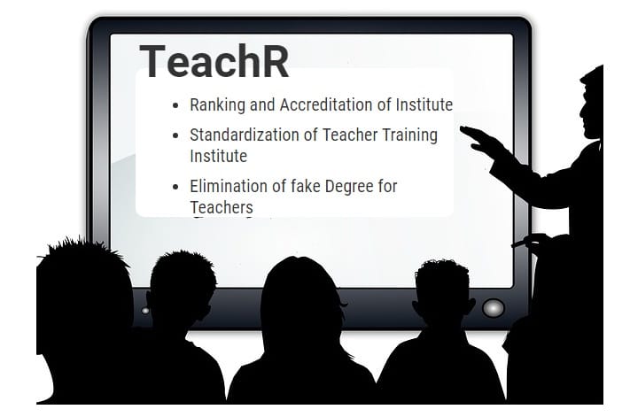 TeachR rankings and accreditations to the institutes imparting teacher education