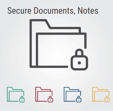 Secure Documents and notes