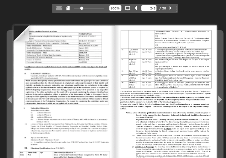 Secure View of the Notes