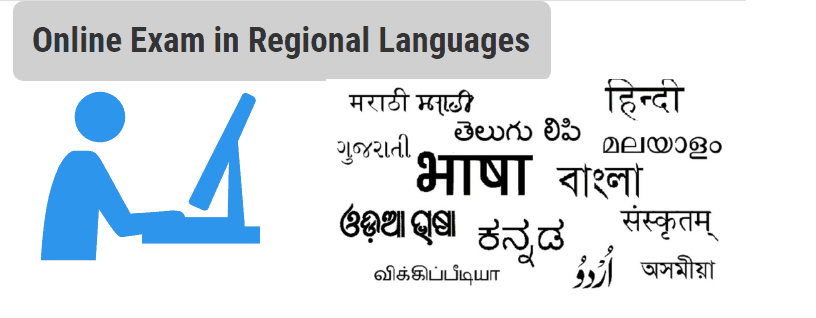 Online Exam in Regional Languages