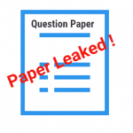 Process to eliminate Question paper Leakage using Technology