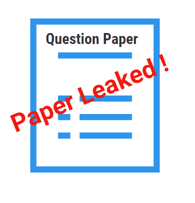 Question Paper Leakage