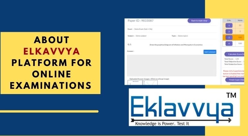 Eklavvya Platform for Online Exams