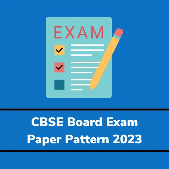 CBSE Exam Pattern 2023