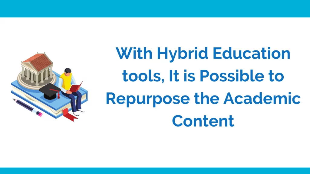 Repurposing of academic content